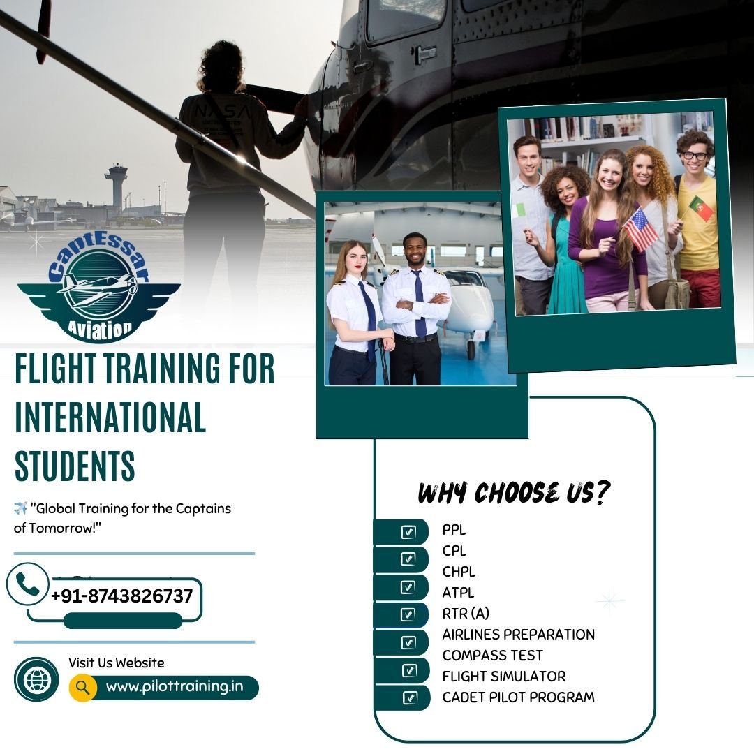 Flight Training for International Students - Capt Essar Aviation