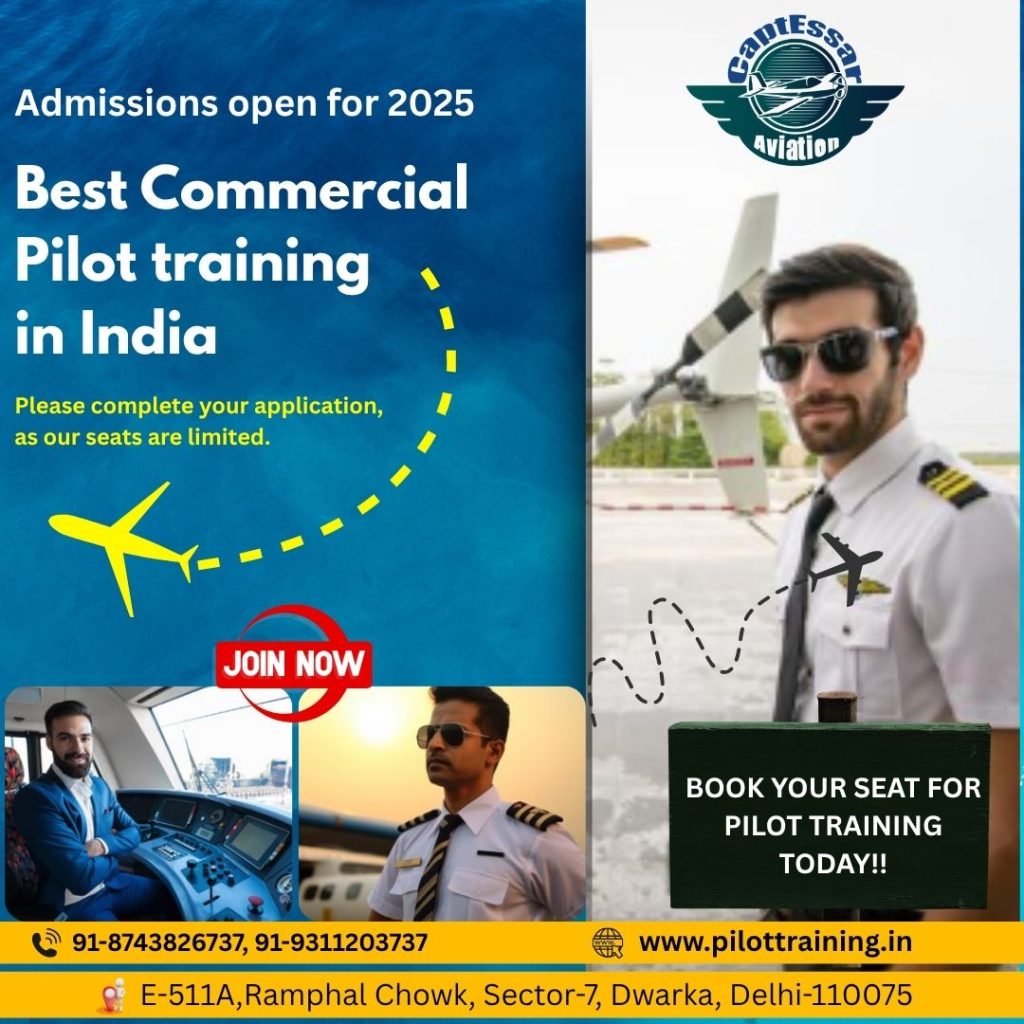 Best Commercial Pilot training in India